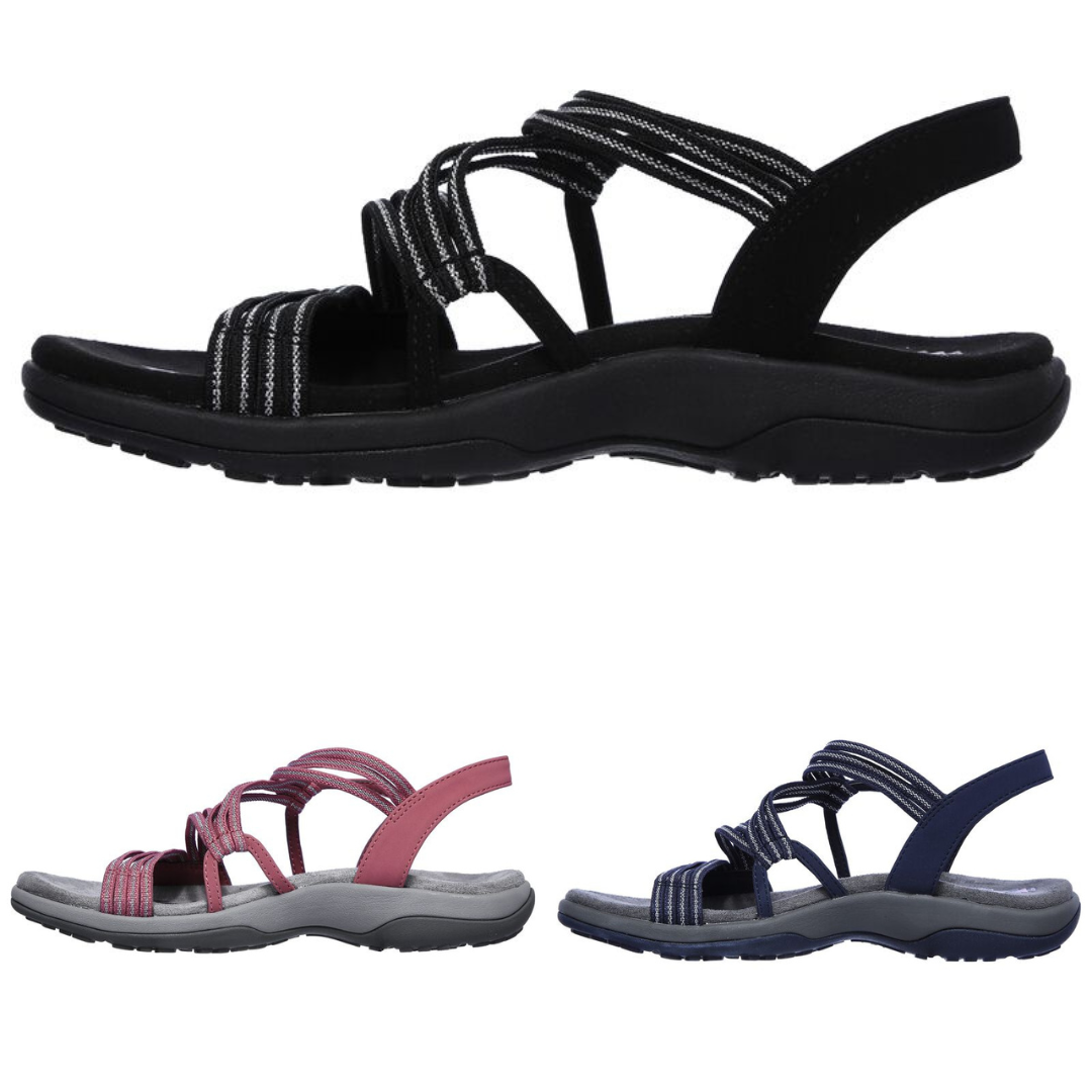 Orthopädische Sandalen | Slip-On | Fußgewölbeunterstützung | Sportsandalen | Damensandalen