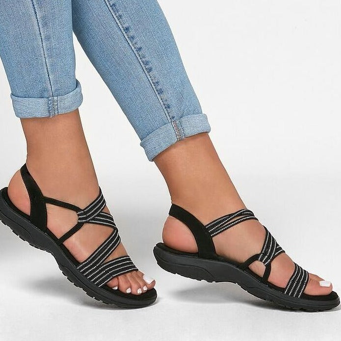 Orthopädische Sandalen | Slip-On | Fußgewölbeunterstützung | Sportsandalen | Damensandalen