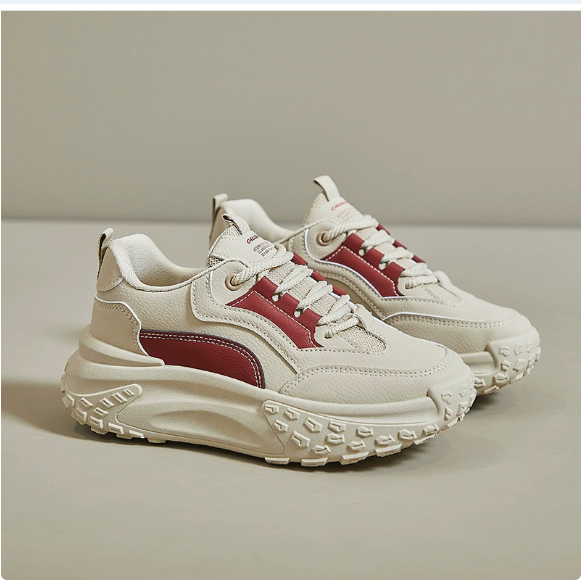 Orthopädische Schuhe - Ergonomische Schnürsneakers mit Plattform für Frauen