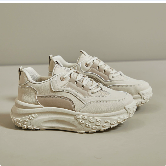 Orthopädische Schuhe - Ergonomische Schnürsneakers mit Plattform für Frauen