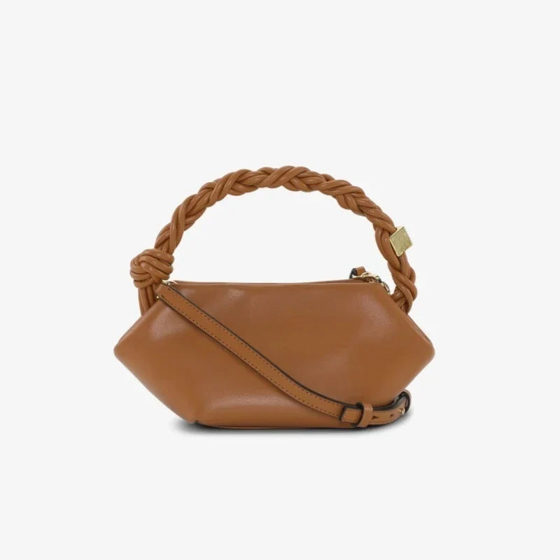 Mini Crossbody mit Geflochtenem Handgriff | Schick