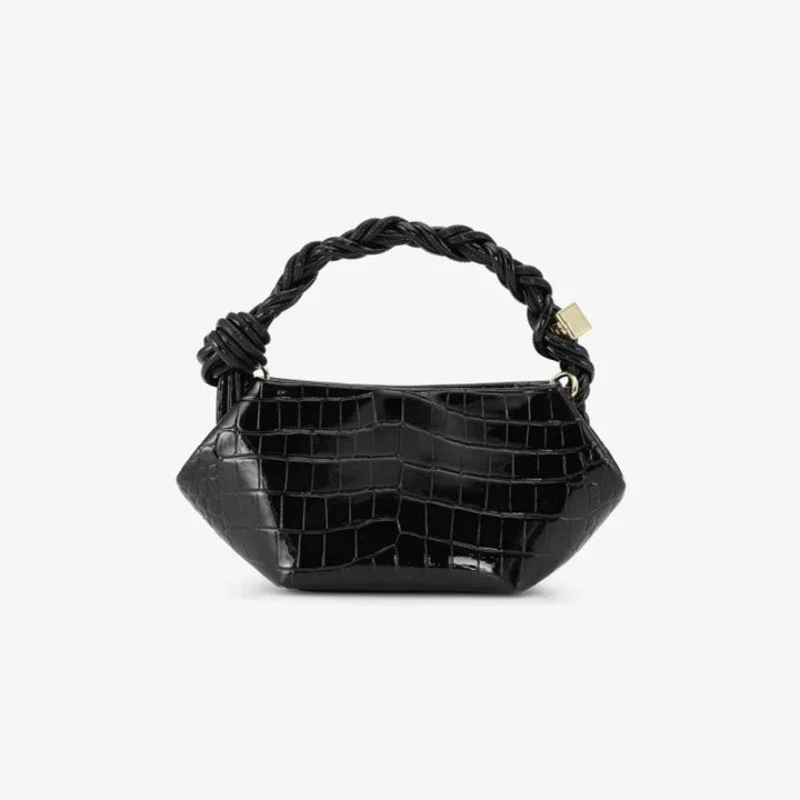 Mini Crossbody mit Geflochtenem Handgriff | Schick