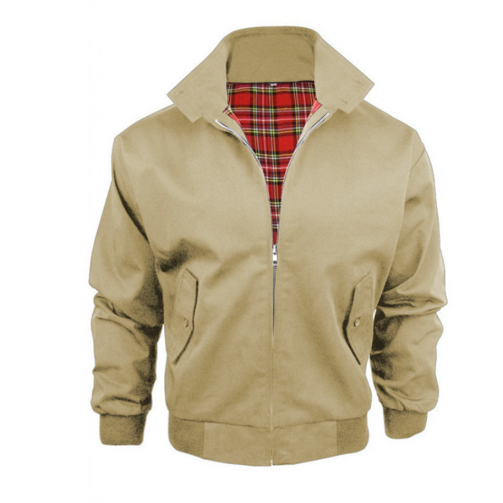 Victor - Harrington Bomberjacke mit Tartan-Futter