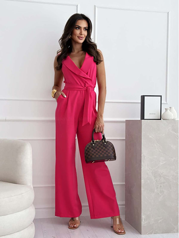 Liv ärmelloser Jumpsuit mit eleganter Passform für Damen