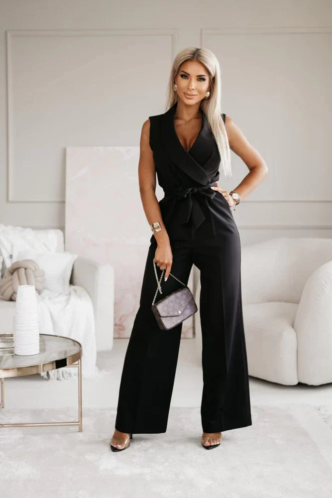 Liv ärmelloser Jumpsuit mit eleganter Passform für Damen