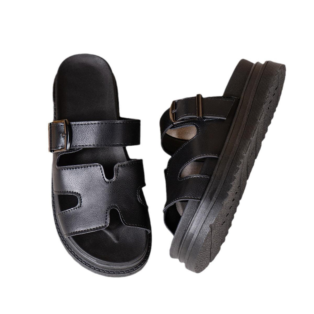 Damen Chunky Zoolsandal mit Schnalle für den Sommer