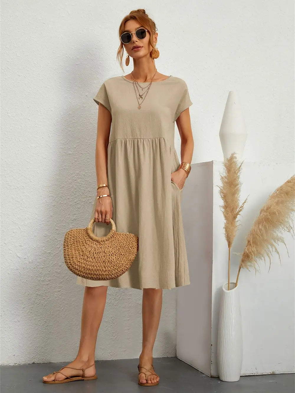 Xyla | Elegantes Midi-Kleid für Frauen zur Graduierung 2026