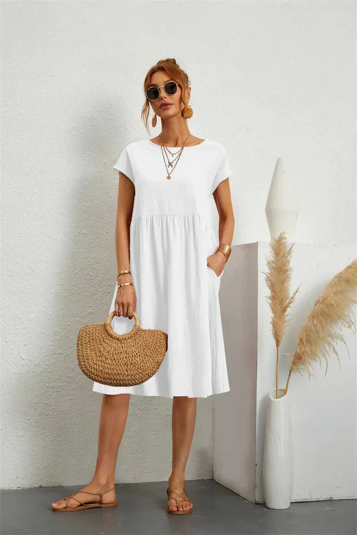 Xyla | Elegantes Midi-Kleid für Frauen zur Graduierung 2026