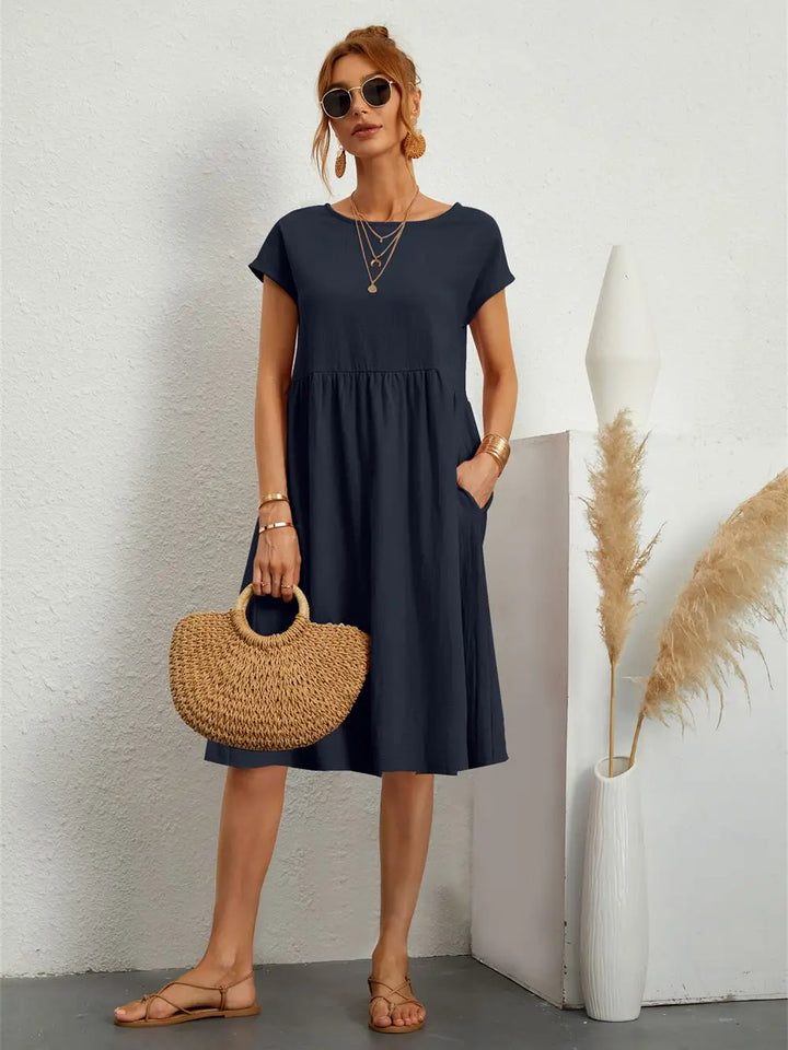 Xyla | Elegantes Midi-Kleid für Frauen zur Graduierung 2026