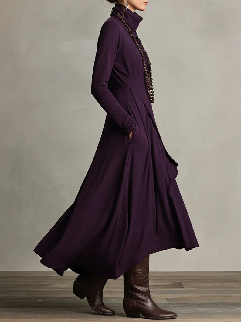 Keirae - Damen Langes Maxikleid mit schickem Design