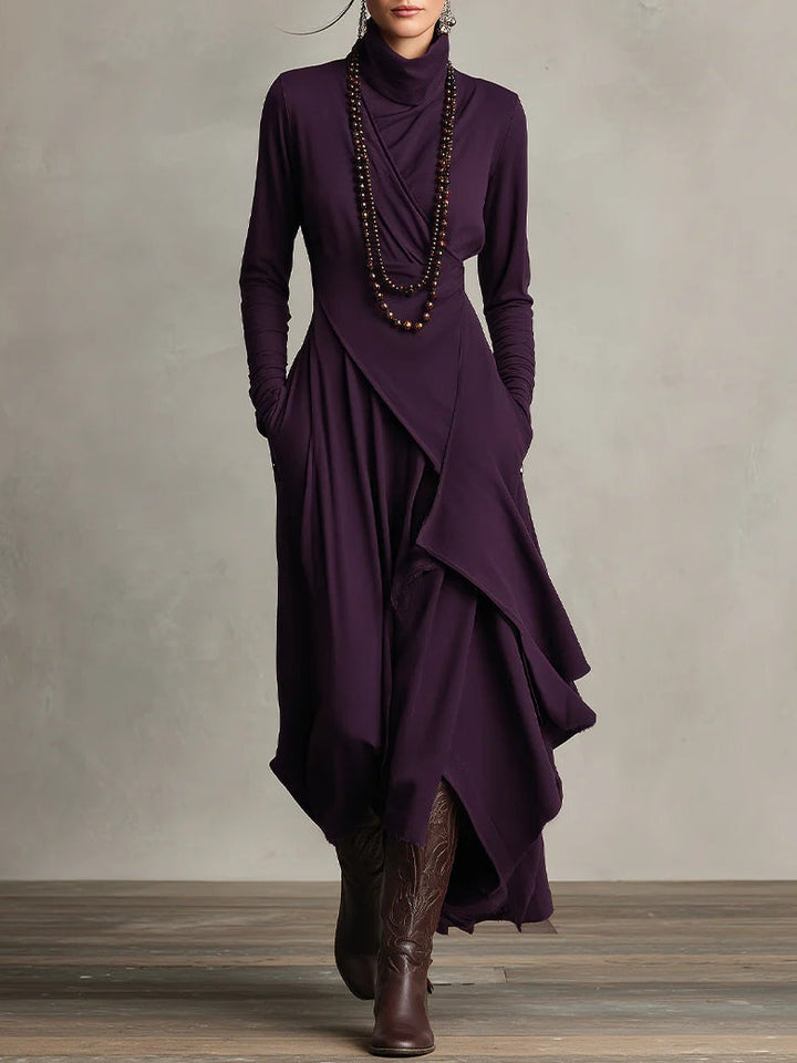 Keirae - Damen Langes Maxikleid mit schickem Design