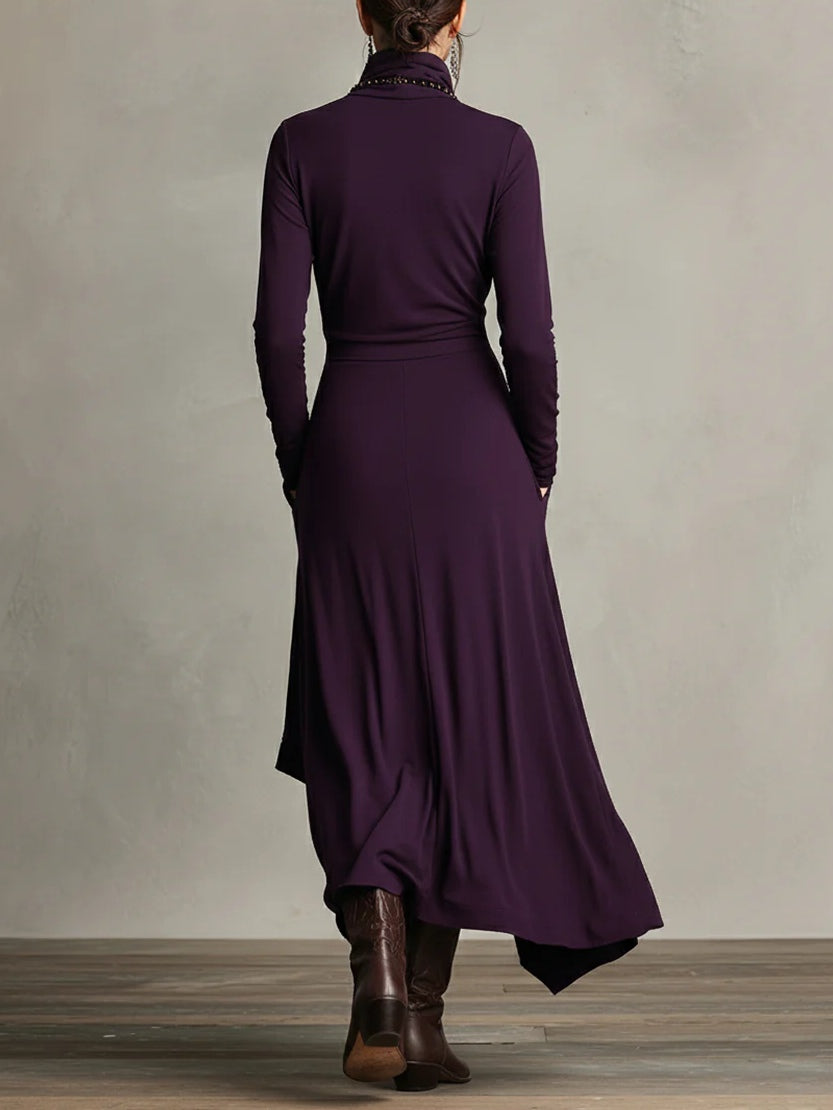 Keirae - Damen Langes Maxikleid mit schickem Design