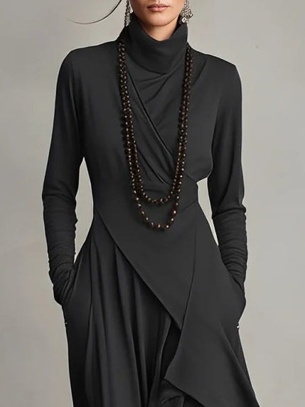 Keirae - Damen Langes Maxikleid mit schickem Design