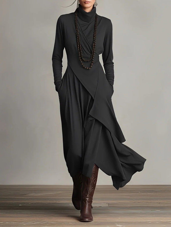Keirae - Damen Langes Maxikleid mit schickem Design