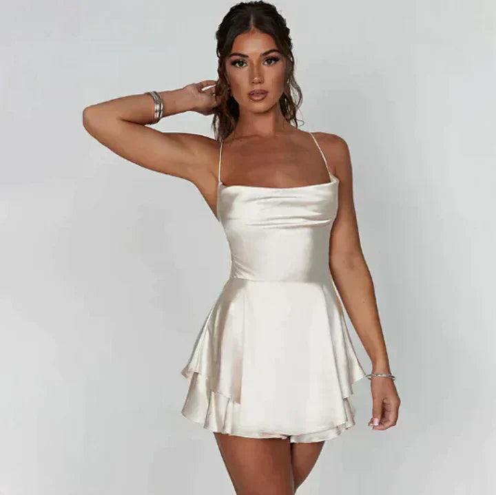 Zelda | Elegantes Damen-Strapless-Minikleid zur Abschlussfeier 2026