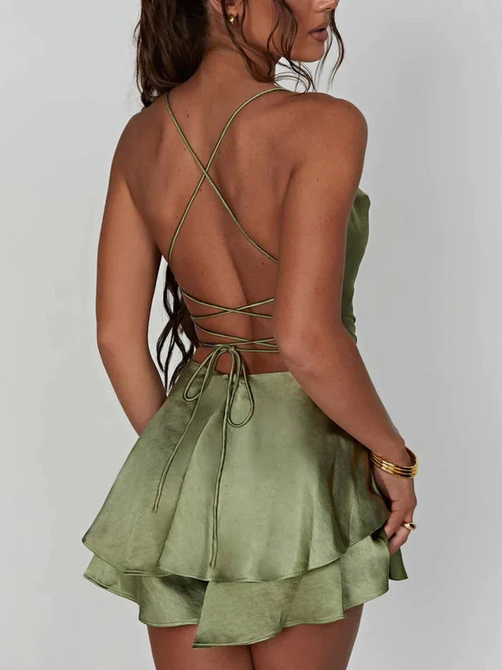 Zelda | Elegantes Damen-Strapless-Minikleid zur Abschlussfeier 2026