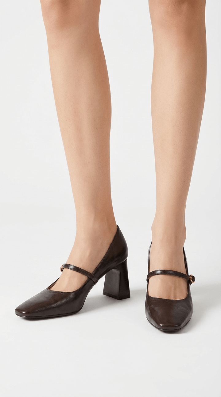 Aurelia Echtes Leder High Heels
