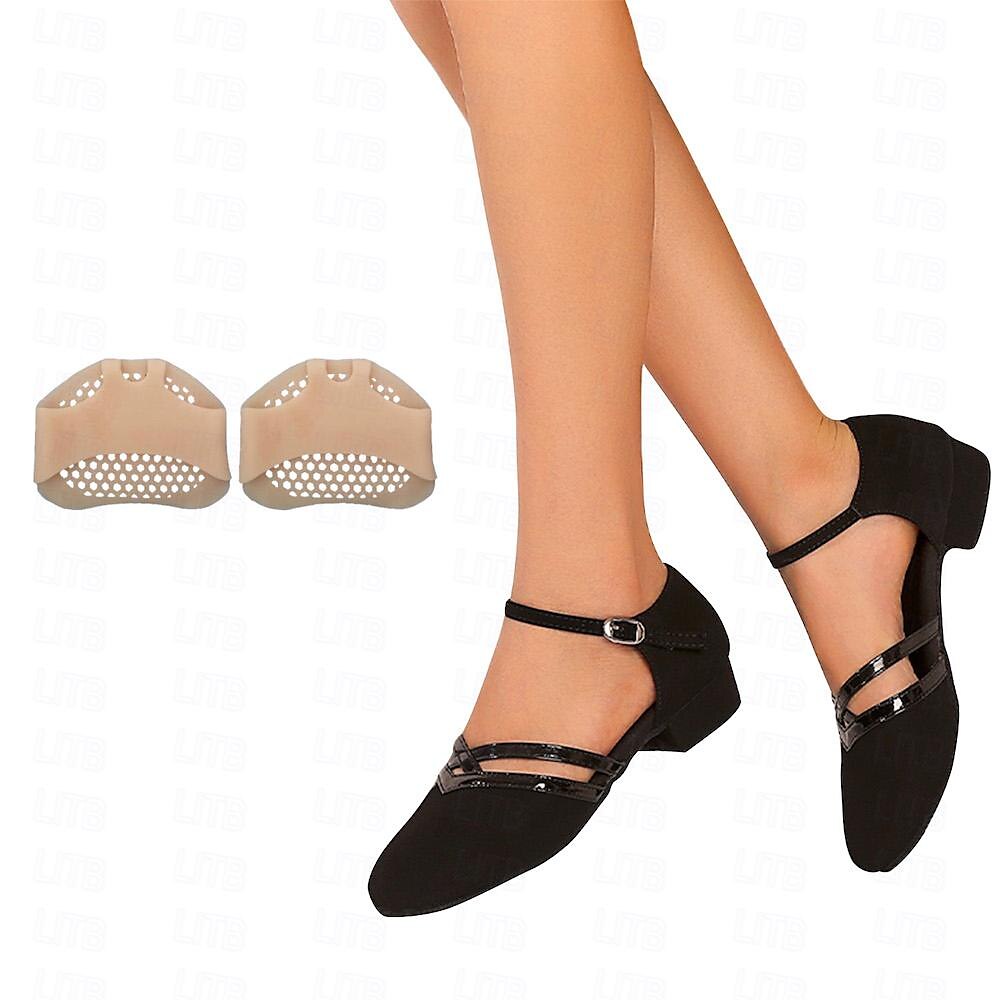 Damen Wildleder Tanzschuhe mit flacher Sohle und Schnürung