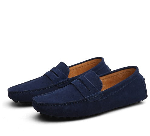 Damen Wildleder Slipper im Italienischen Stil
