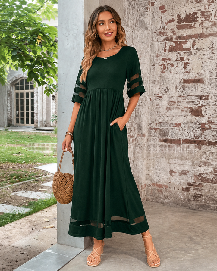 Cerelia - Bauchkaschierende Komfortkleid