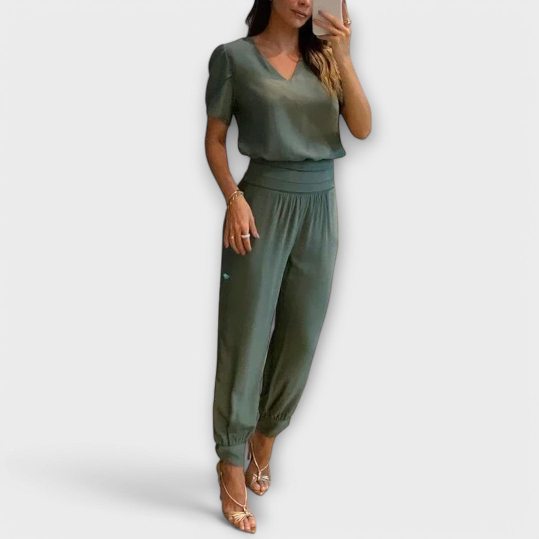 Irmelin – Elegantes Set mit Top und Hose
