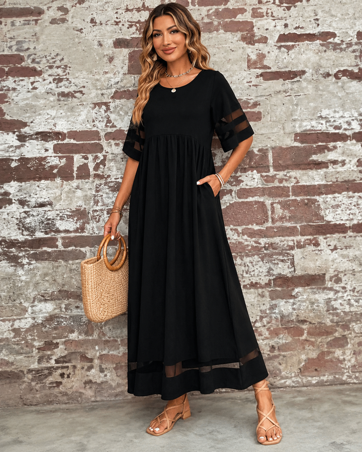 Cerelia - Bauchkaschierende Komfortkleid