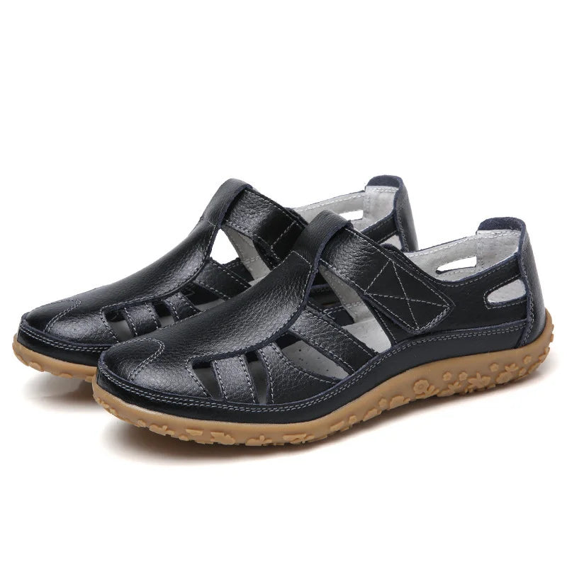 Damen Orthopädische Retro-Sandalen mit Anti-Rutsch-Sohle