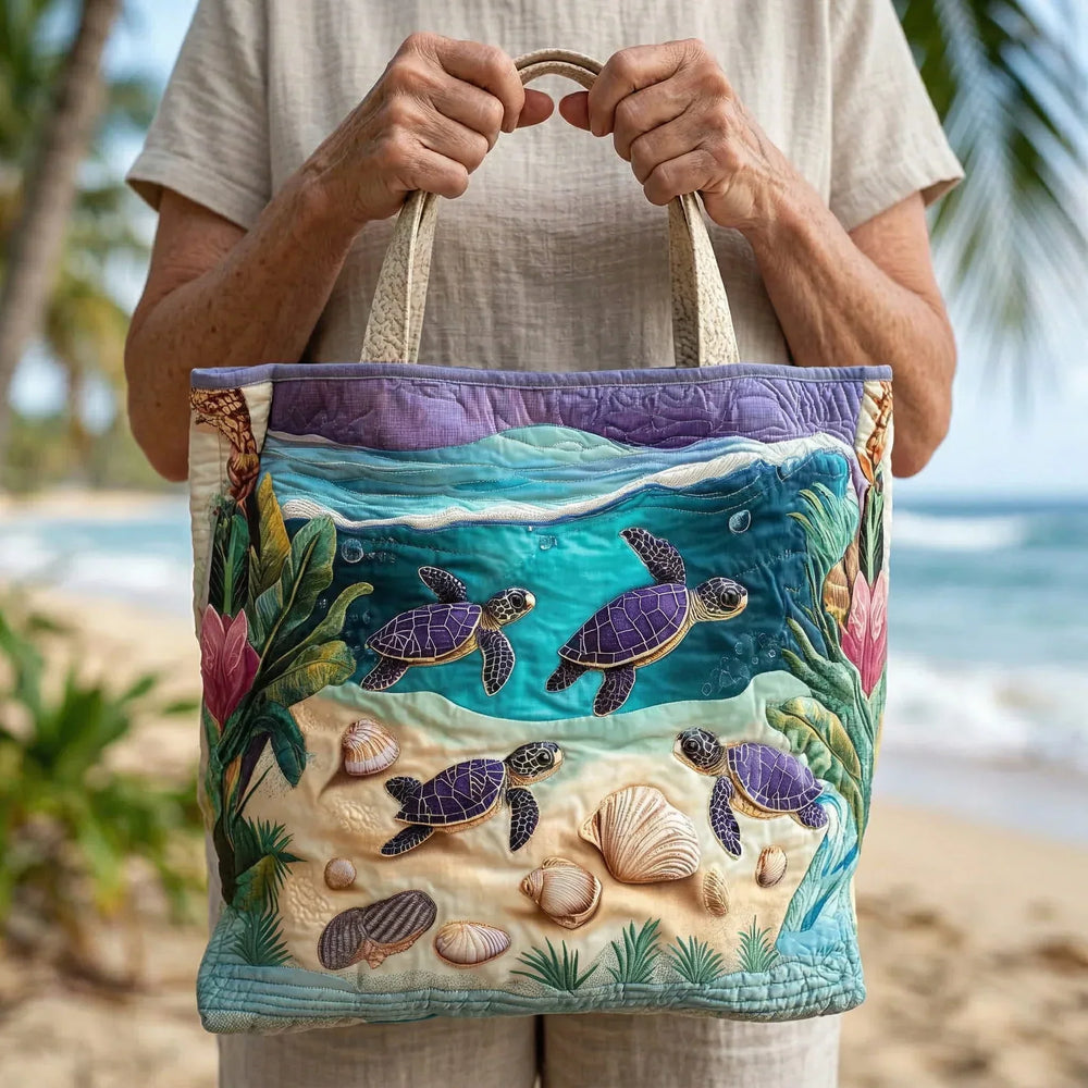 Gesteppte Tote Bag mit Motiv Geist der Lagune von Maria Zürich