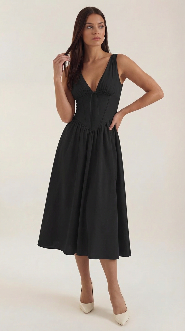 Cassiopeia Midi-Sommerkleid