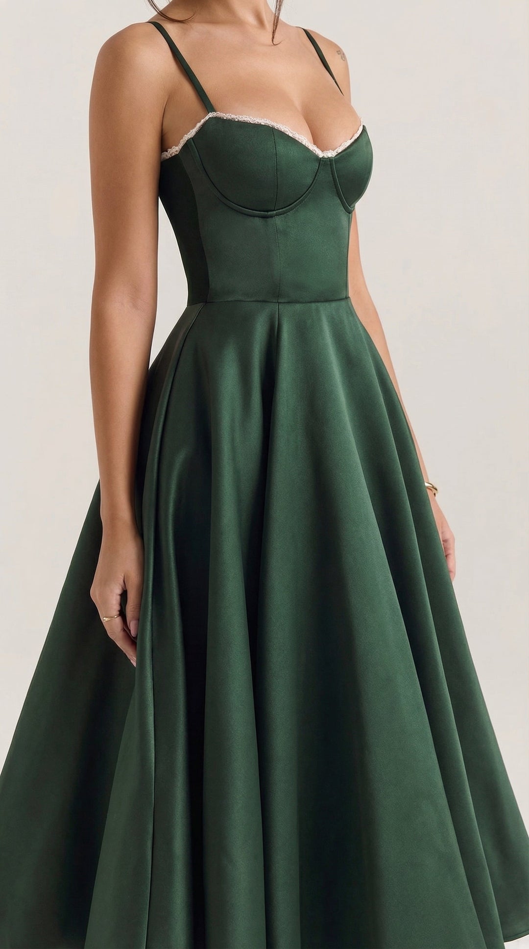 Isolde Tüll-Midikleid