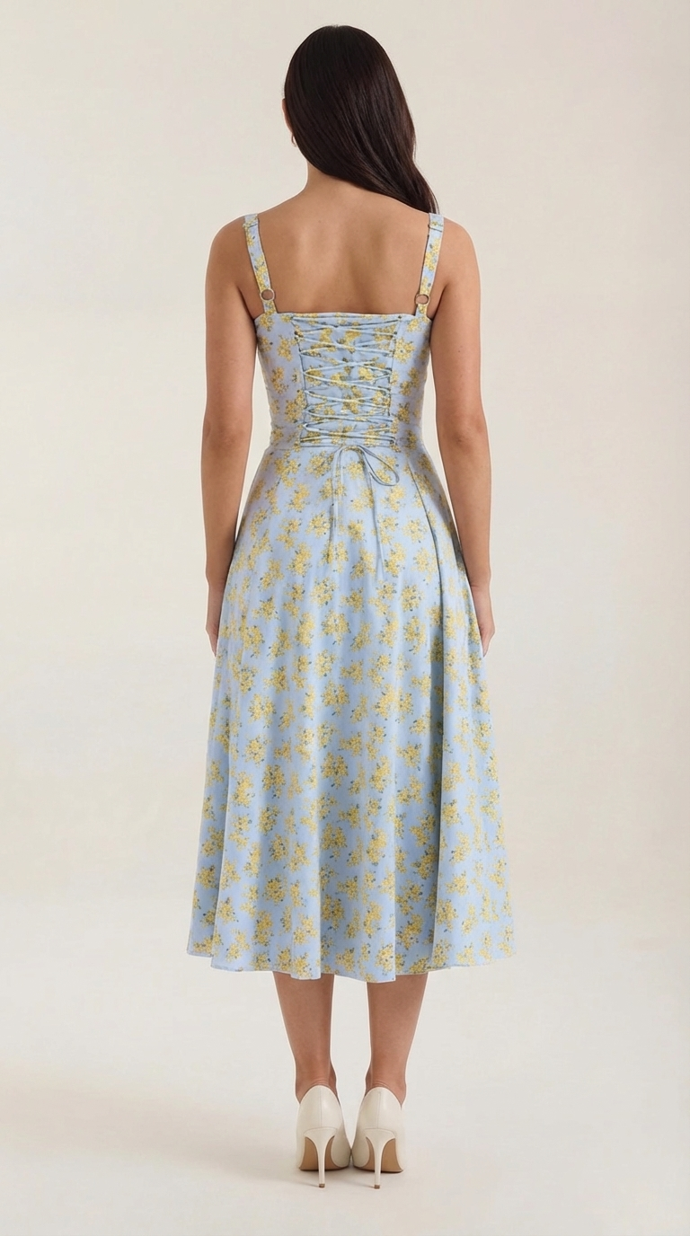 Julia Midi-Sommerkleid