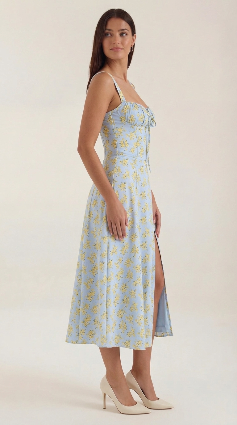 Julia Midi-Sommerkleid