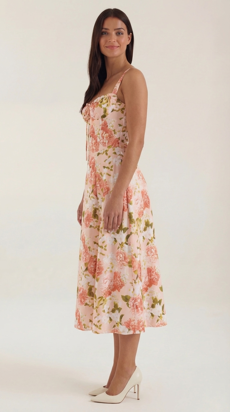 Julia Midi-Sommerkleid