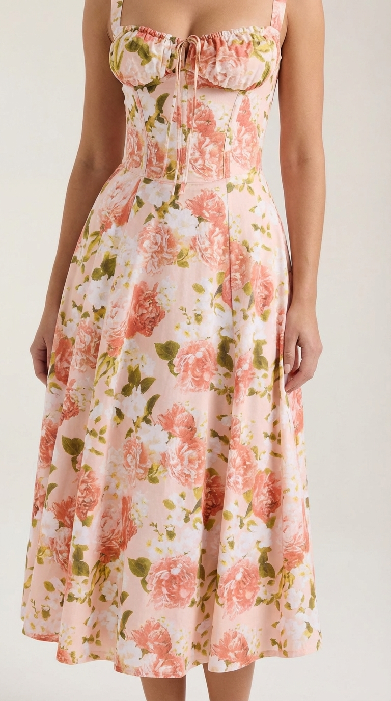 Julia Midi-Sommerkleid