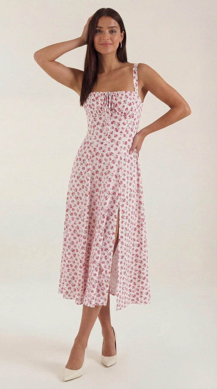 Julia Midi-Sommerkleid