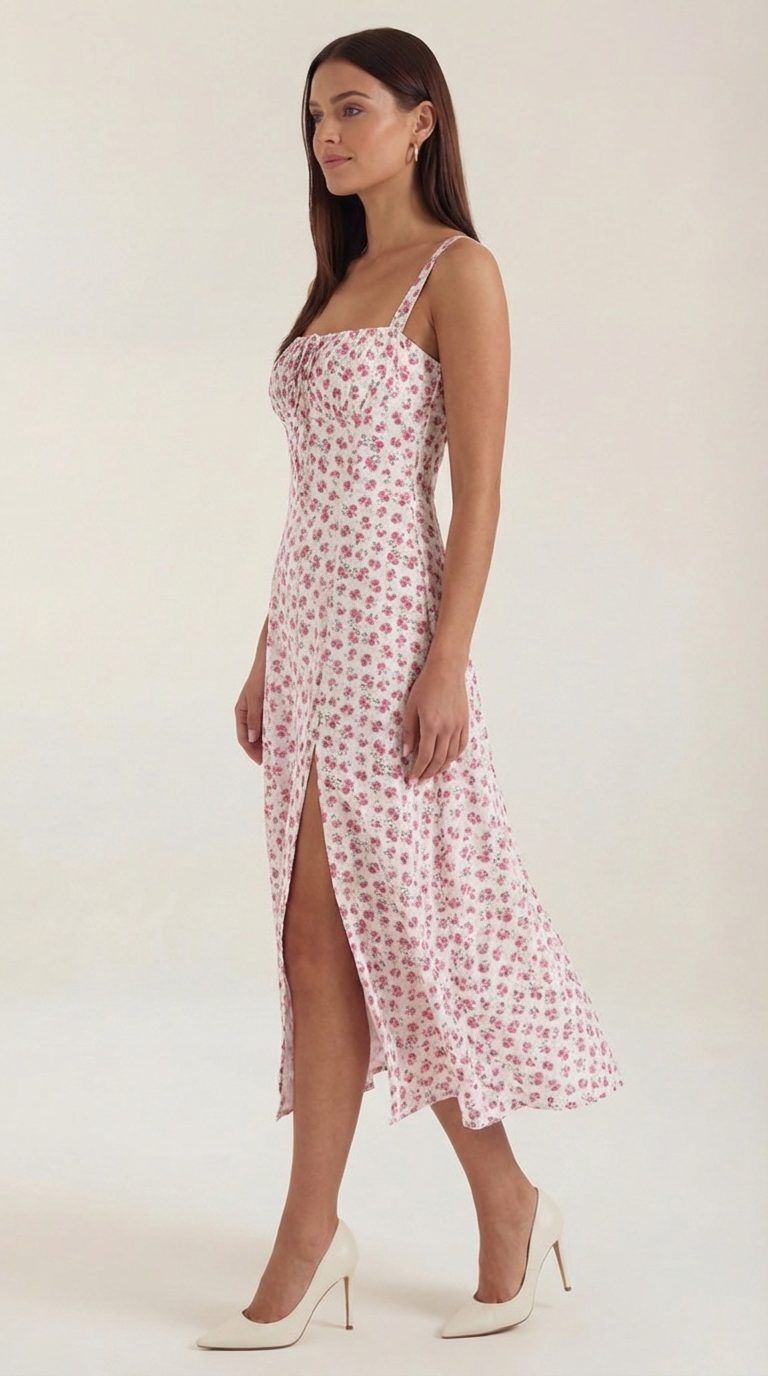 Julia Midi-Sommerkleid