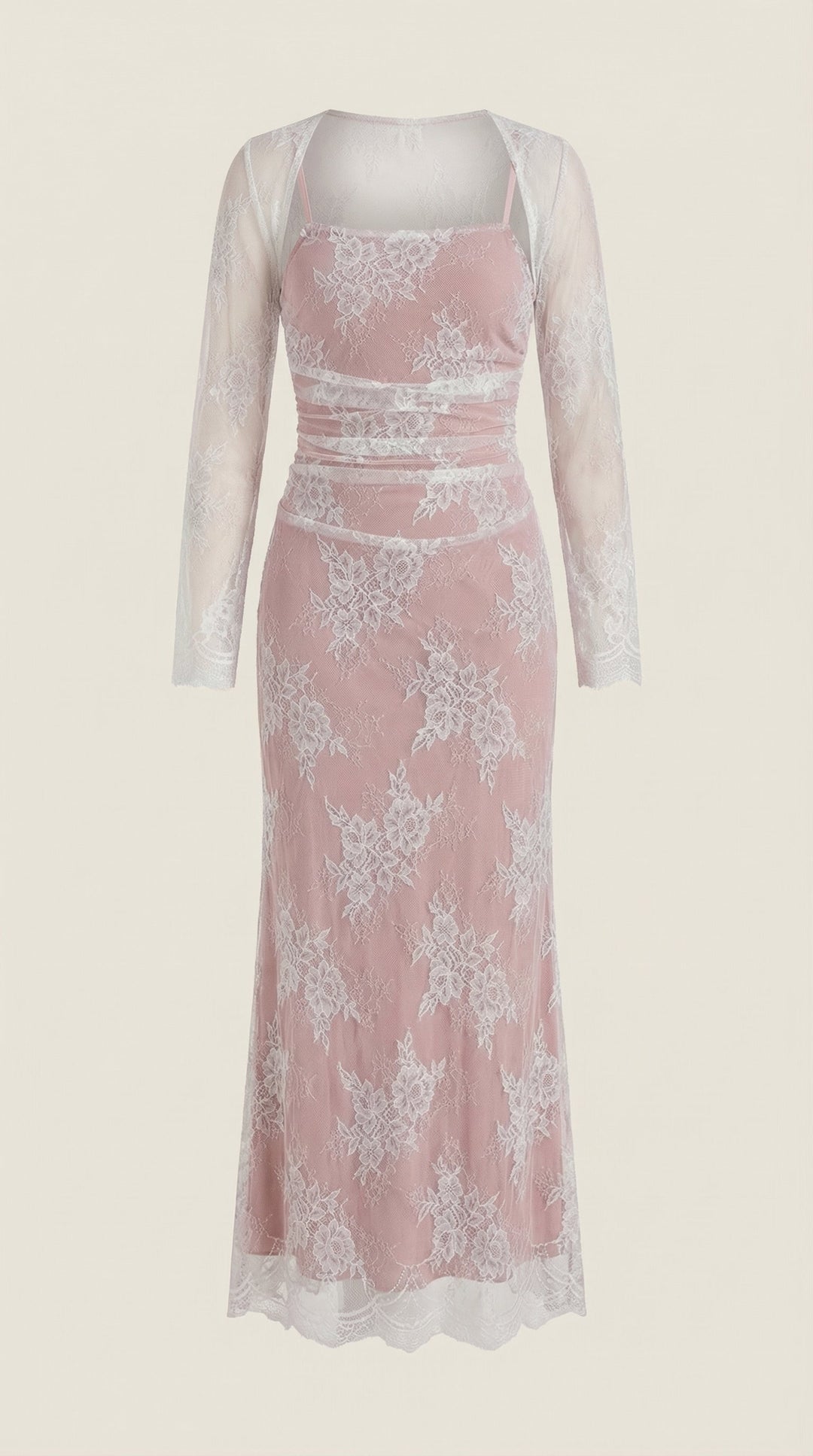 Nerissa Spitzen-Maxikleid