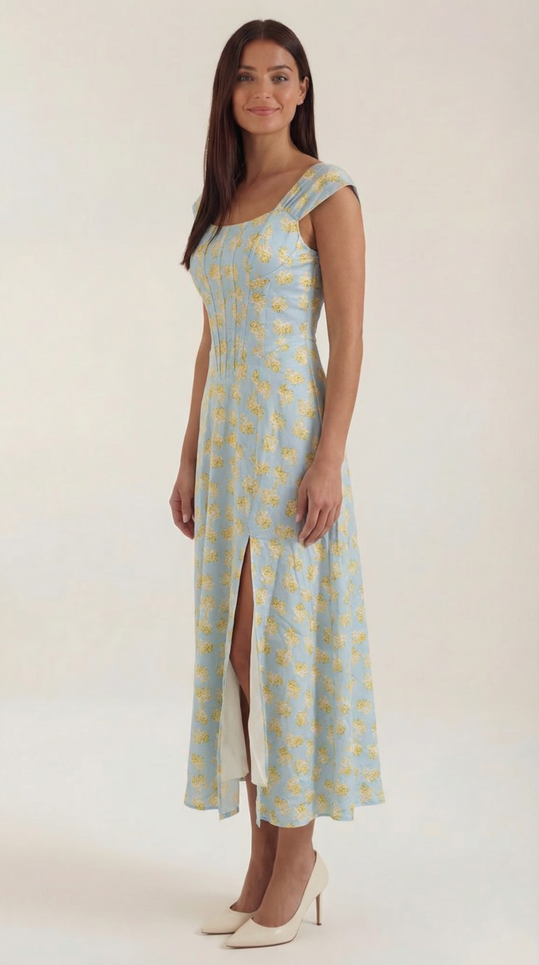 Dahlia Midi-Sommerkleid