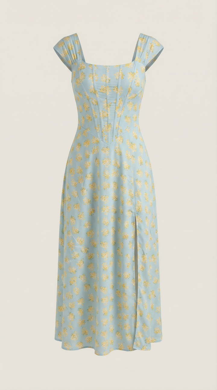 Dahlia Midi-Sommerkleid