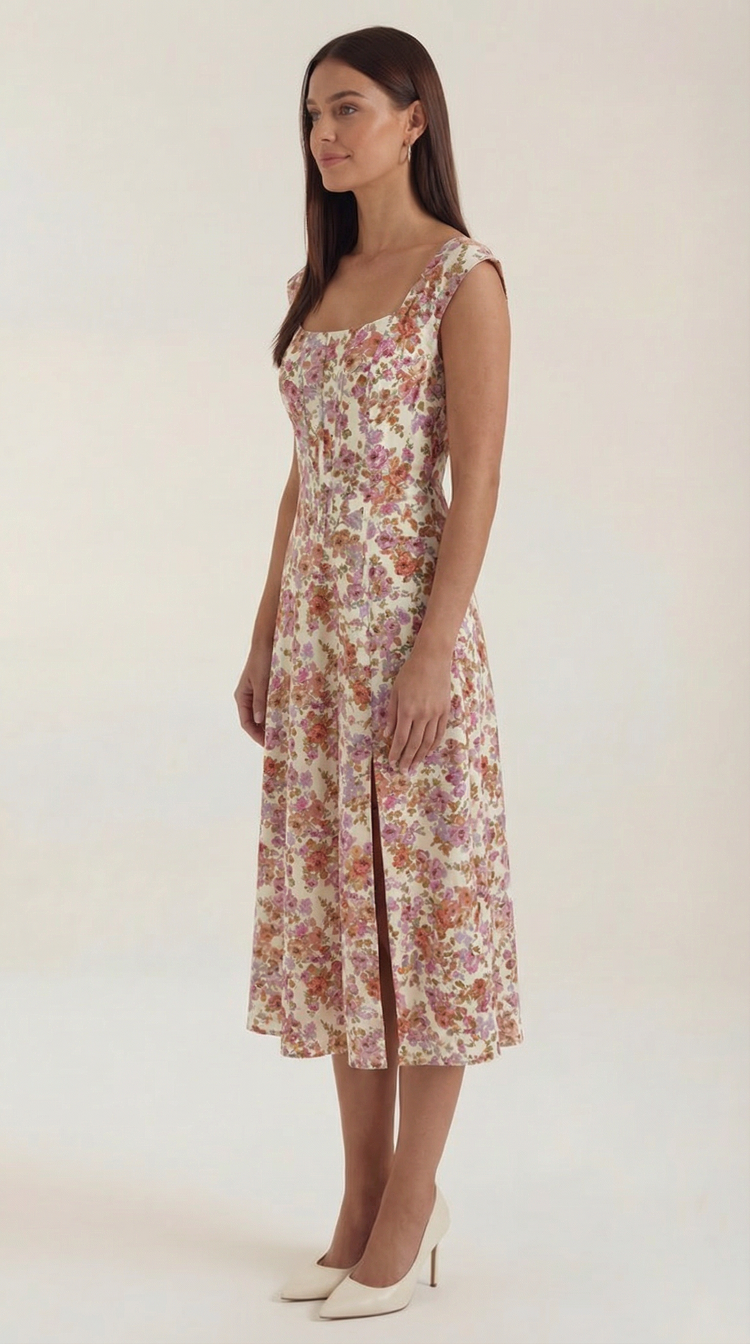 Dahlia Midi-Sommerkleid