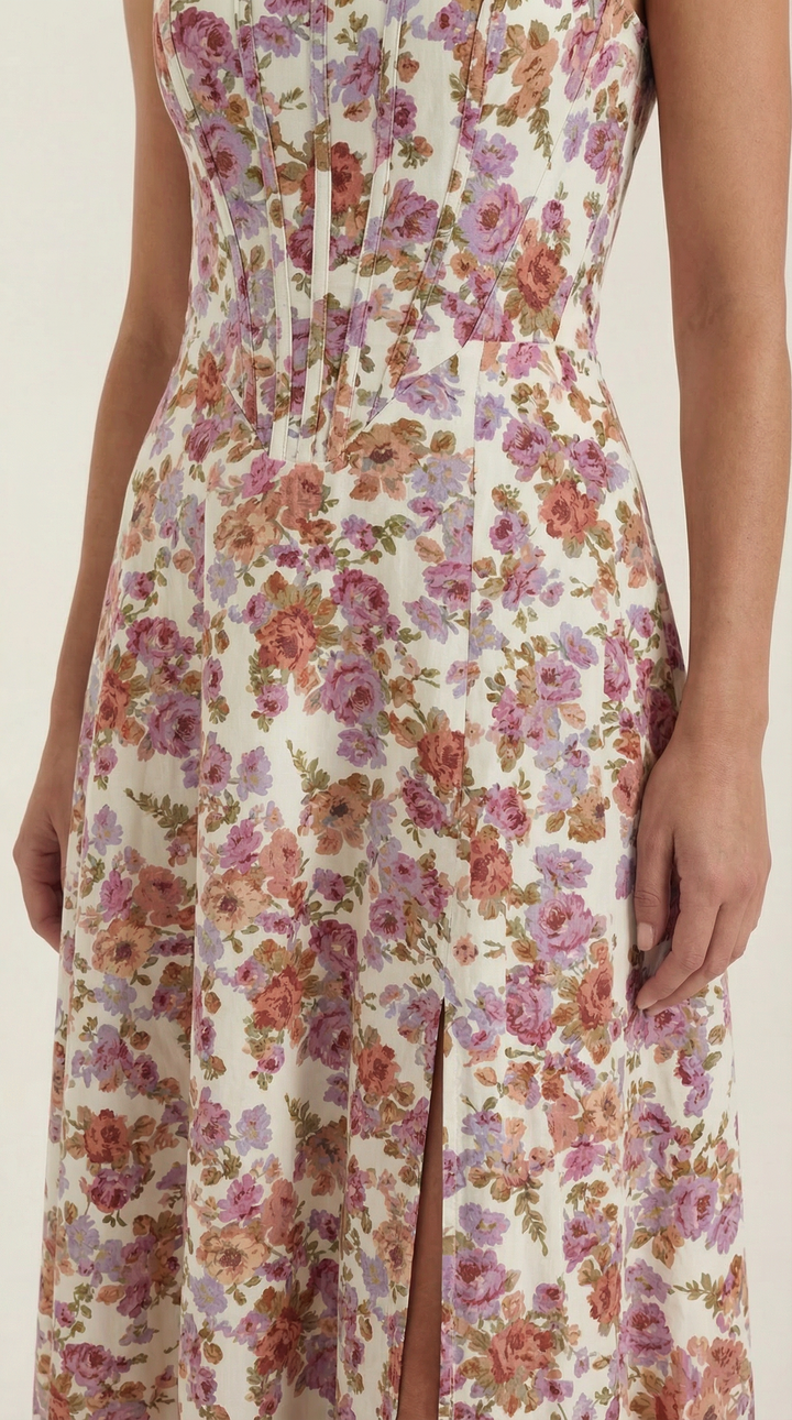 Dahlia Midi-Sommerkleid
