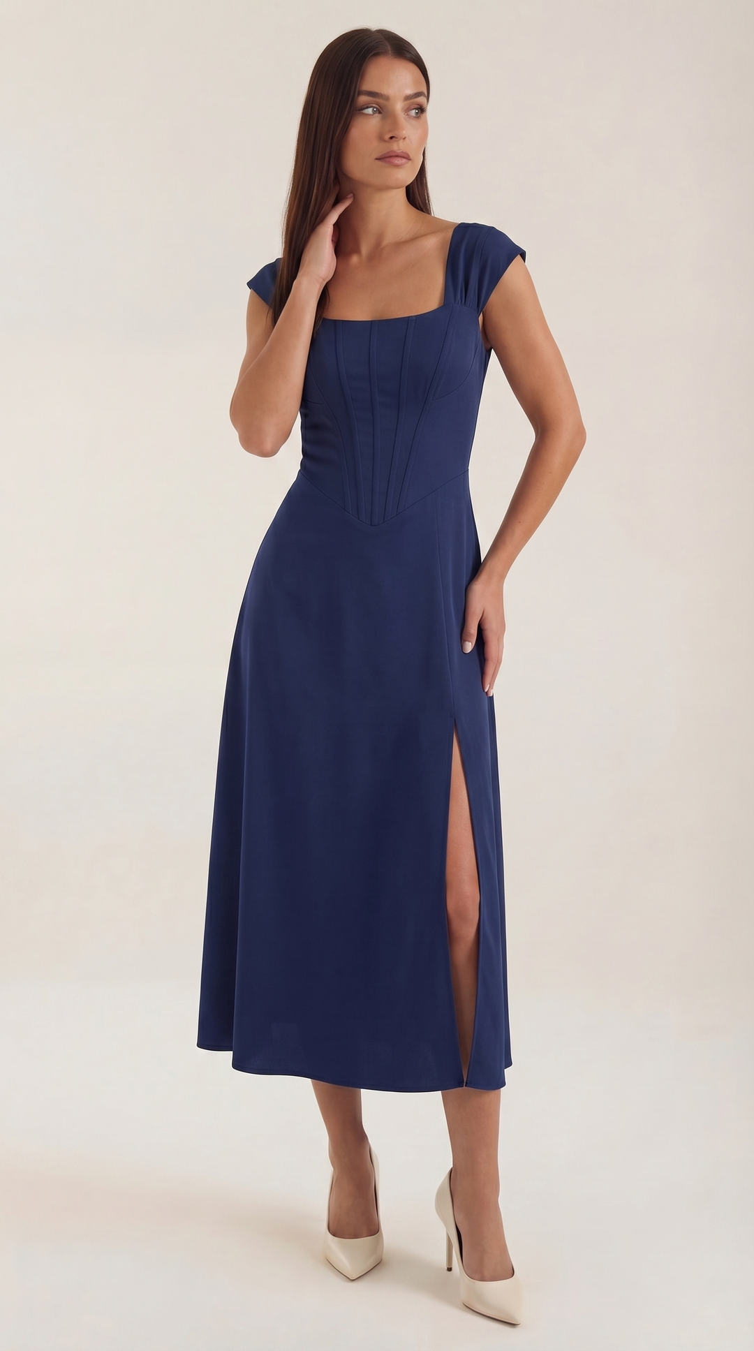 Dahlia Midi-Sommerkleid