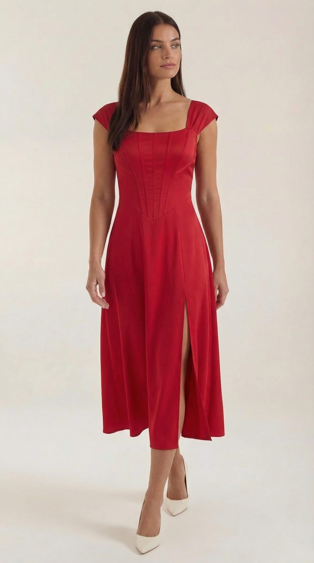Dahlia Midi-Sommerkleid
