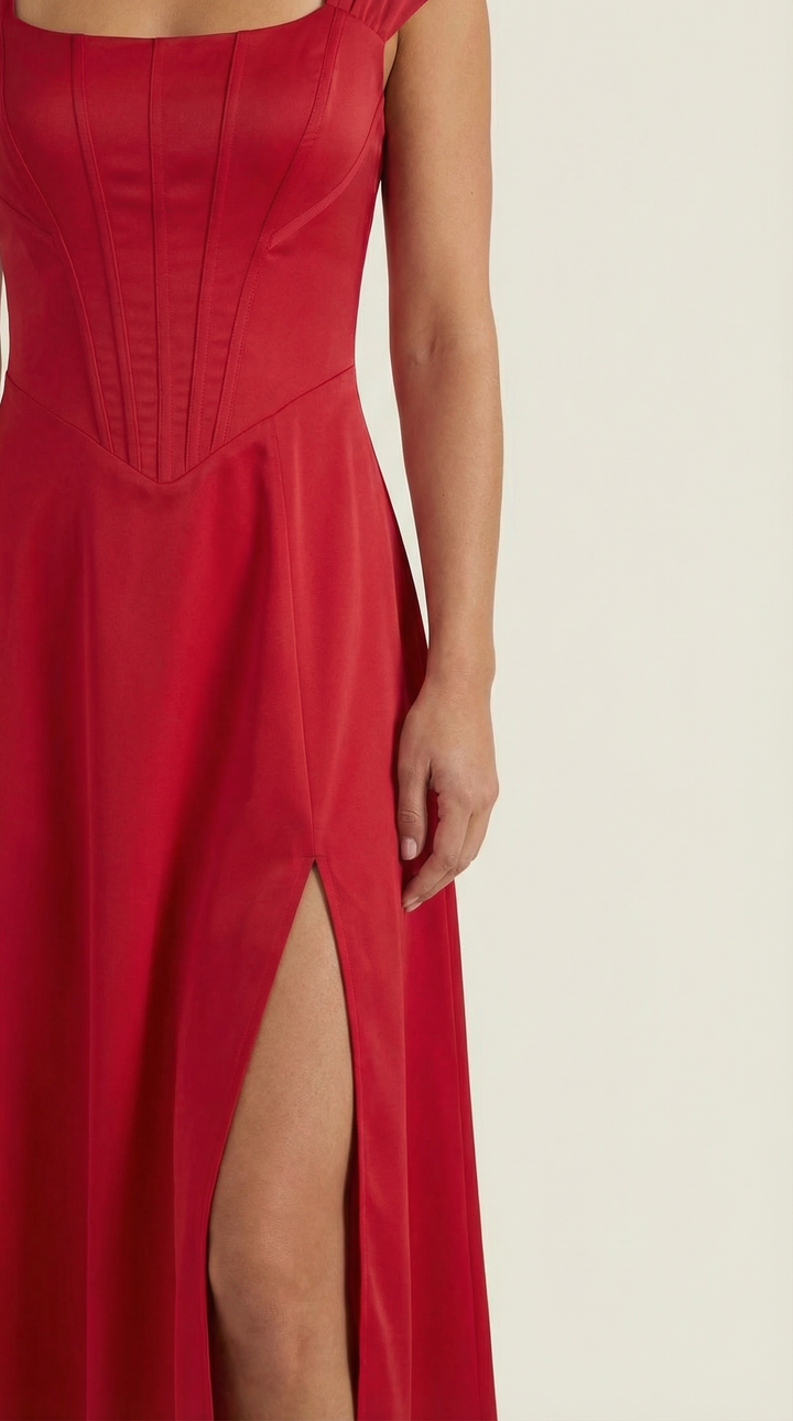 Dahlia Midi-Sommerkleid