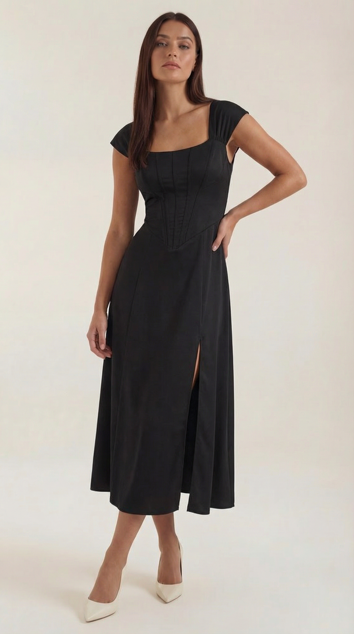 Dahlia Midi-Sommerkleid