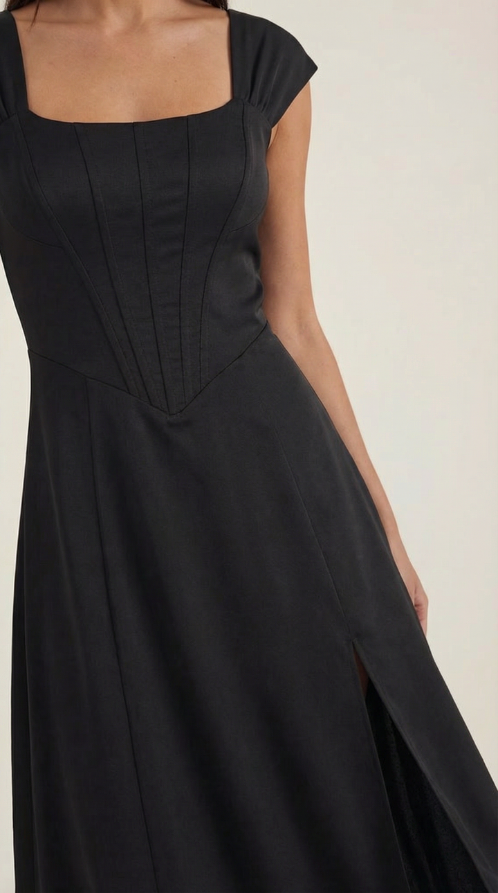 Dahlia Midi-Sommerkleid