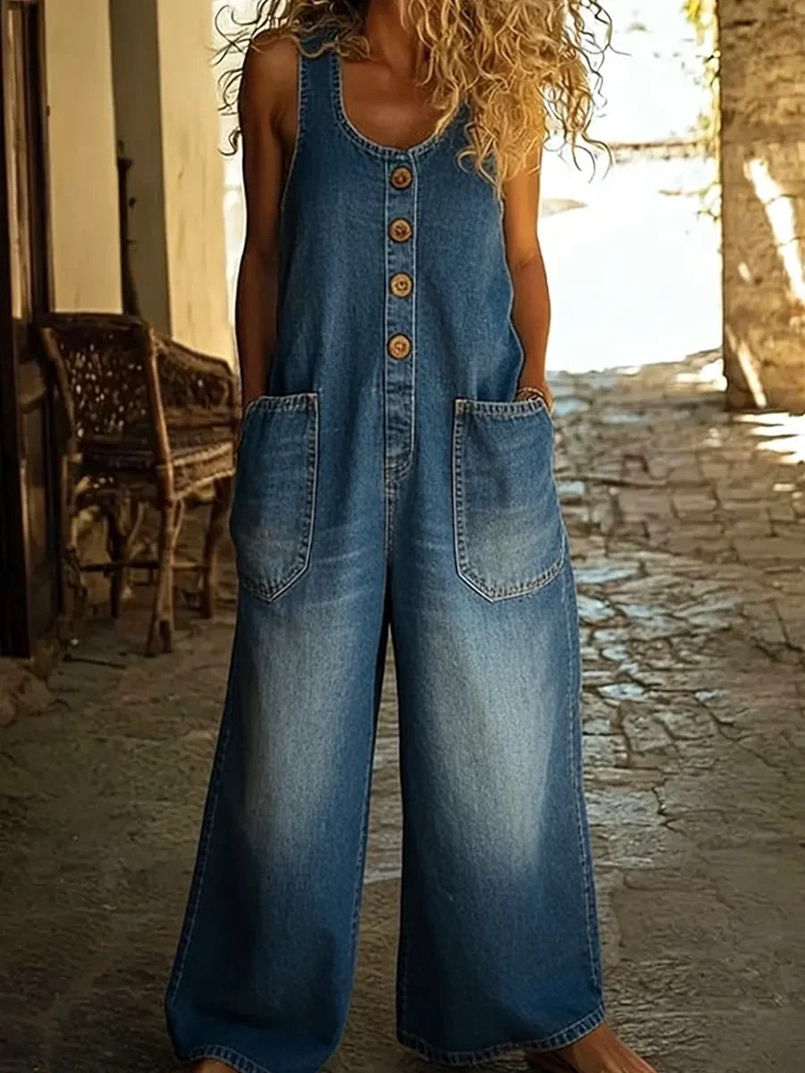 Ruth Vintage-Jeans aus Baumwolle von Maria Zürich — Vorderansicht