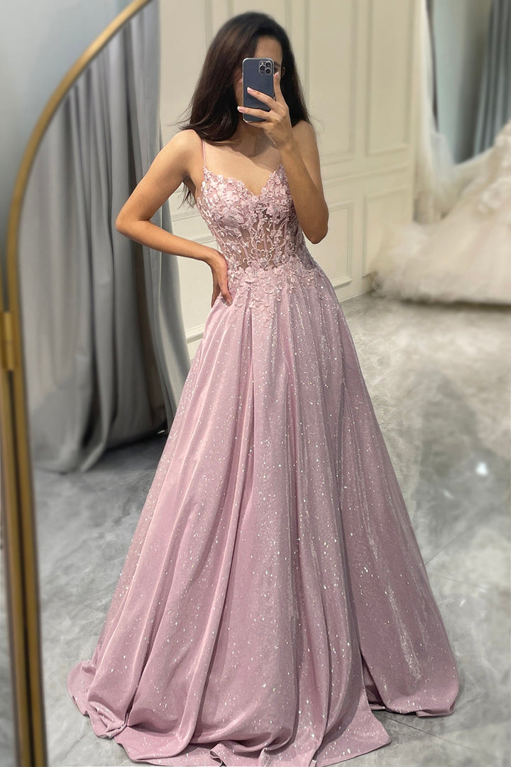 Damen Hochzeitsgast Verziertes Maxikleid