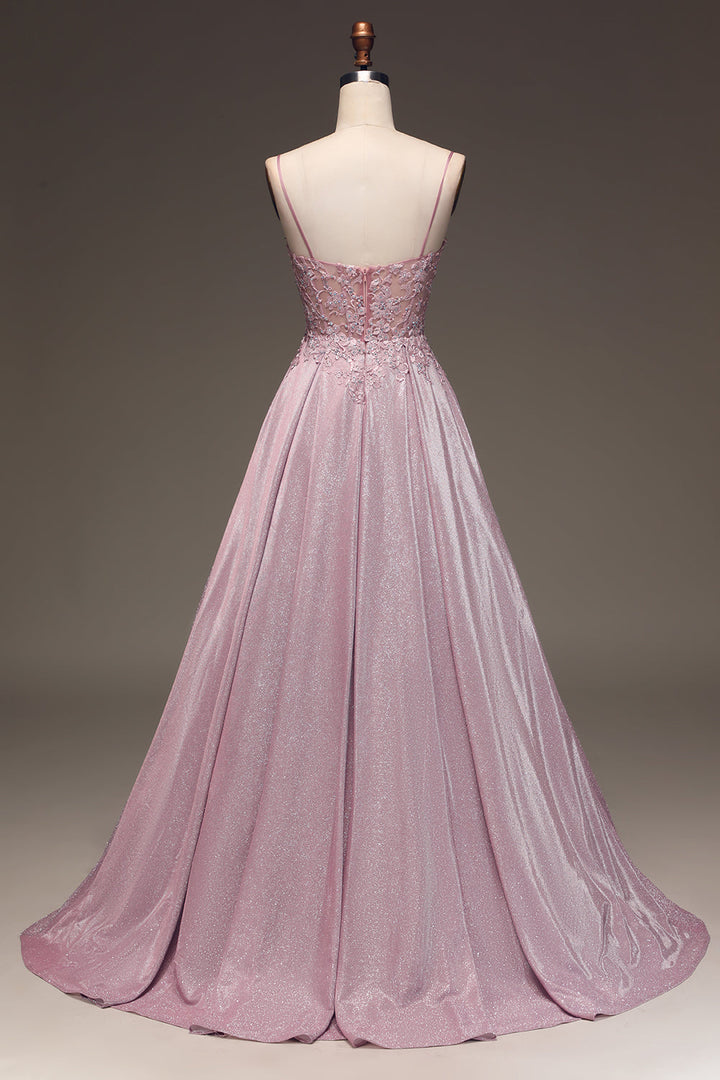 Damen Hochzeitsgast Verziertes Maxikleid