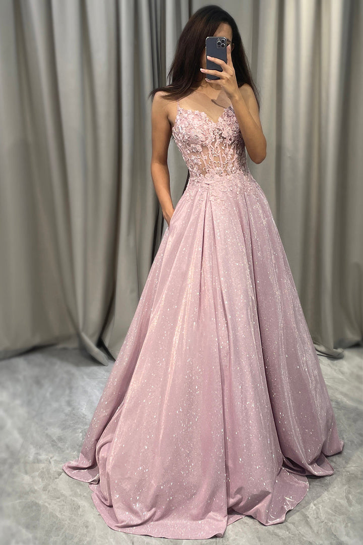 Damen Hochzeitsgast Verziertes Maxikleid